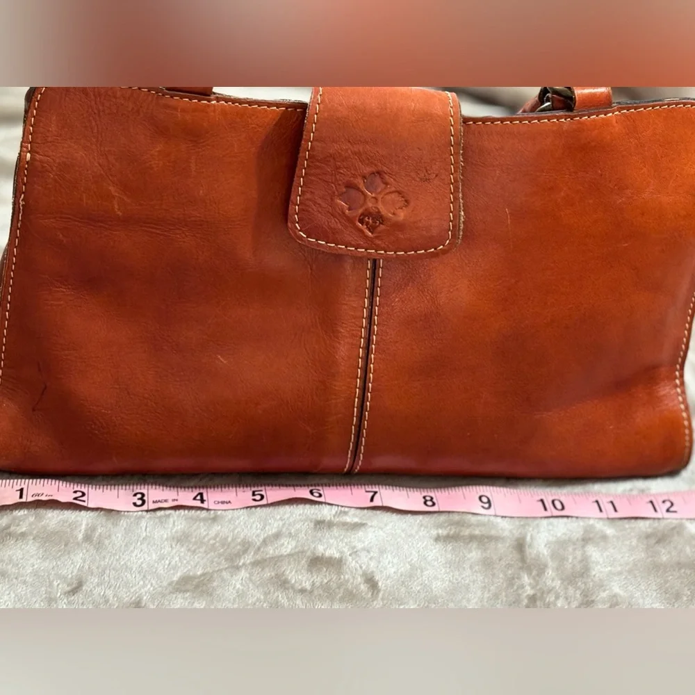 Patricia Nash Leather Purse | Color: cognac | Size: Medium - Picture 3 of 10